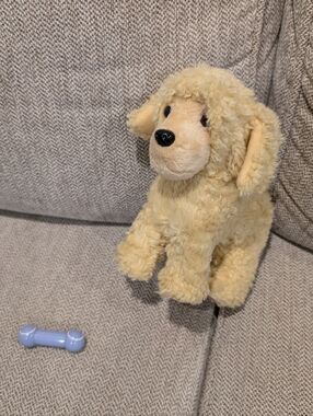American Girl, Poseable Poodle Dog Apricot